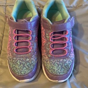 Girls light up shoes